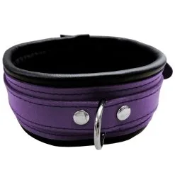 Saxos BDSM Toys Saxos Narrow Purple/Black Collar
