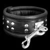 Saxos BDSM Toys Luxe Halsband Met Draaibare RVS Ring Van Saxos 1 Saxos BDSM Toys Luxe Halsband Met Draaibare RVS Ring Van Saxos -C&B Toys Verkoopwinkel os 0103 1s padded leather collar with strong rotating ring 3661 1