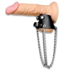 Saxos BDSM Toys Leder Balzakparachute Van Saxos