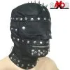 Saxos BDSM Toys Zwart Lederen Gladiator Masker Van Saxos 1 Saxos BDSM Toys Zwart Lederen Gladiator Masker Van Saxos -C&B Toys Verkoopwinkel os 0415 fullhood with collar and spikes 23046 1