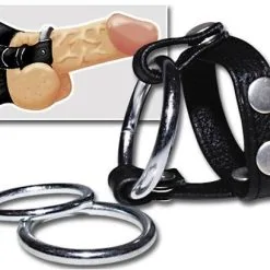 Leder Cock & Ball Riemen Van Sextreme -C&B Toys Verkoopwinkel os 05108070000 leather straps 7262 1