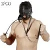 Zado Leather Fashion Lederen Hoofdmasker Met Gag Van ZADO Leather Creations 2 Zado Leather Fashion Lederen Hoofdmasker Met Gag Van ZADO Leather Creations -C&B Toys Verkoopwinkel os 20201491001 leather headmask with gag 15086
