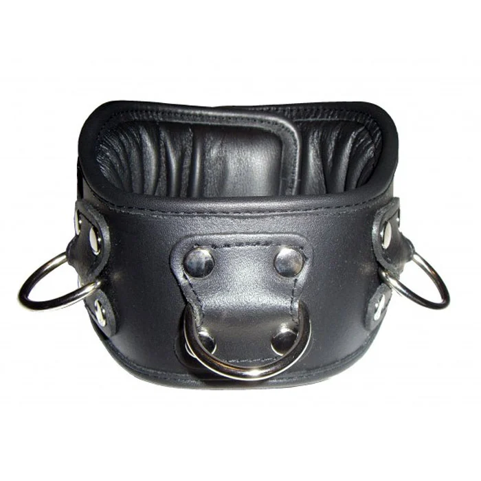 PM Body Leather Gepolsterde Lederen Halsband Van P.M. Body Leather 3 PM Body Leather Gepolsterde Lederen Halsband Van P.M. Body Leather