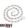 Ketting, Gelast Met 2 Karabijn Haken Van Rimba -C&B Toys Verkoopwinkel ri 7770 7771 7772 chain welded 100 cm 200 cm or 400 cm 25309 1