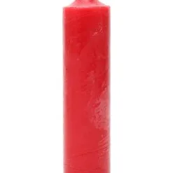 Grote Rode Hot Wax BDSM-Kaars Van Rimba-8116 Ø 4.9 X 20.5 Cm -C&B Toys Verkoopwinkel rimba bdsm candle red 1