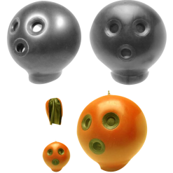 Opblaasbaar Rubber Balmasker KMA Van Studio Gum