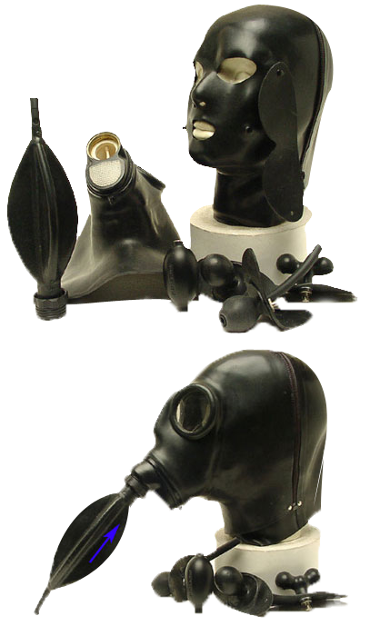 Multifunctioneel Latexmasker MFM10 Van Studio Gum 3 Multifunctioneel Latexmasker MFM10 Van Studio Gum