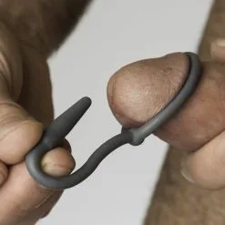 Sport Fucker Silicone Cock Plug - Black