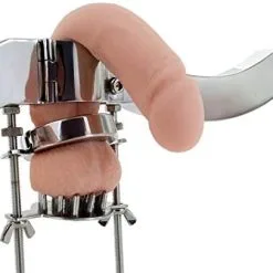 BLACK LABEL Geniet Van Volledige Controle Over Je Sub Met De Ultimate Humbler Met CBT Functie -C&B Toys Verkoopwinkel steel humbler cbt